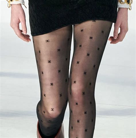 black chanel socks|Chanel tights 2020.